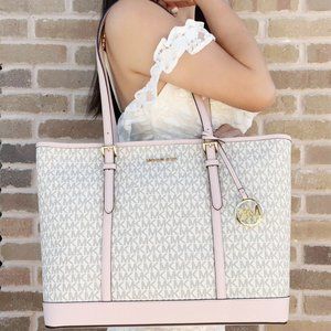 NWT Michael Kors Large Top Zip Tote